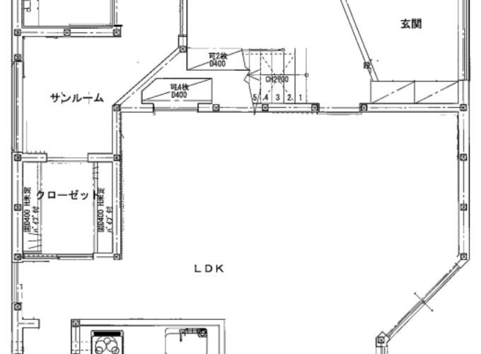 白山市鶴来新町　中古住宅