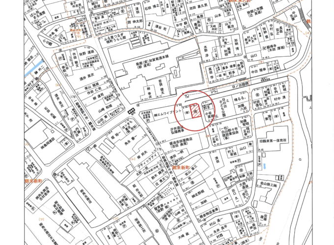 白山市鶴来新町　中古住宅